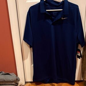 Nike Men's Deep Blue Polo Shirt